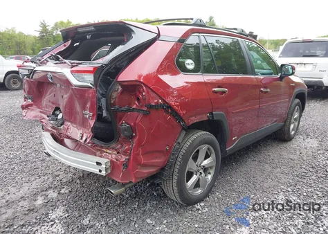 2020 Toyota Rav4 Hybrid Limited z USA, uszkodzony, nr VIN 2T3DWRFV8LW069087